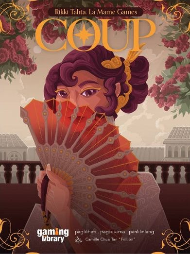 Coup PH edition — board game played at Desi Bored Gamers, Singapore