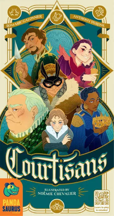 Courtisans — board game played at Desi Bored Gamers, Singapore