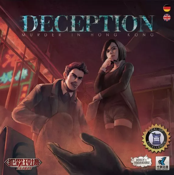 Deception: Murder in Hong Kong — board game played at Desi Bored Gamers, Singapore