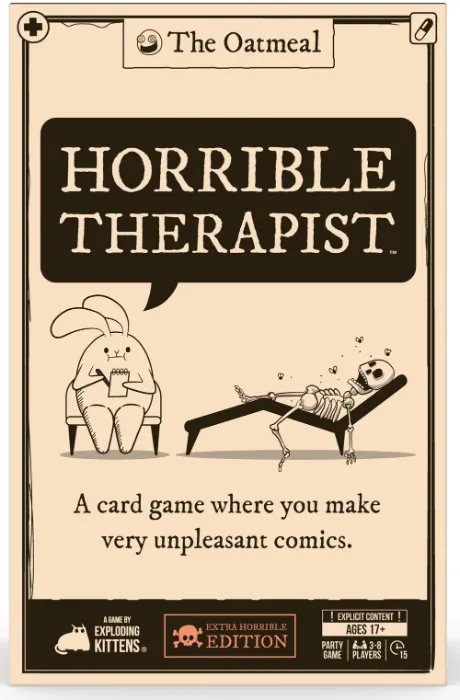 Horrible Therapist — board game played at Desi Bored Gamers, Singapore