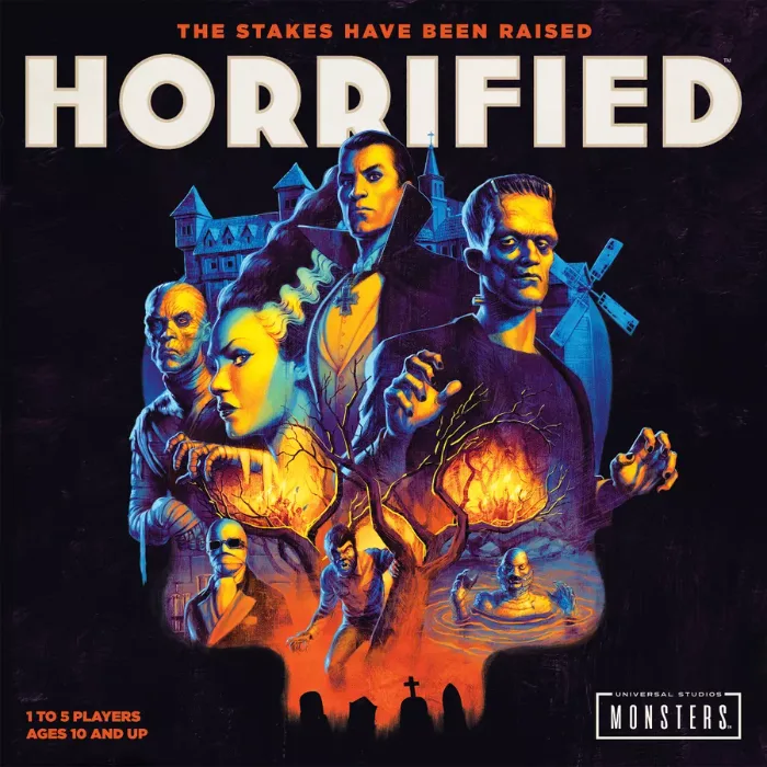 Horrified — board game played at Desi Bored Gamers, Singapore