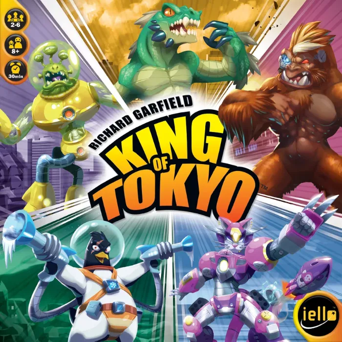 King of Tokyo — board game played at Desi Bored Gamers, Singapore