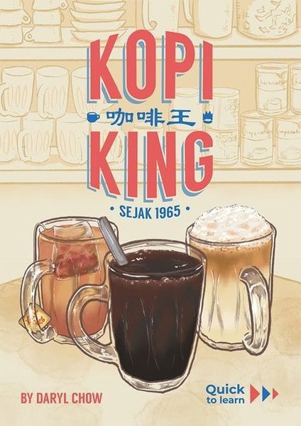 Kopi King — board game played at Desi Bored Gamers, Singapore