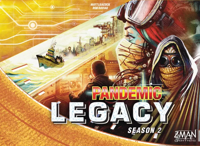 Pandemic Legacy: Season 2 — board game played at Desi Bored Gamers, Singapore