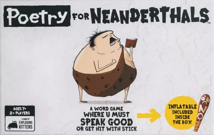 Poetry for neanderthal — board game played at Desi Bored Gamers, Singapore