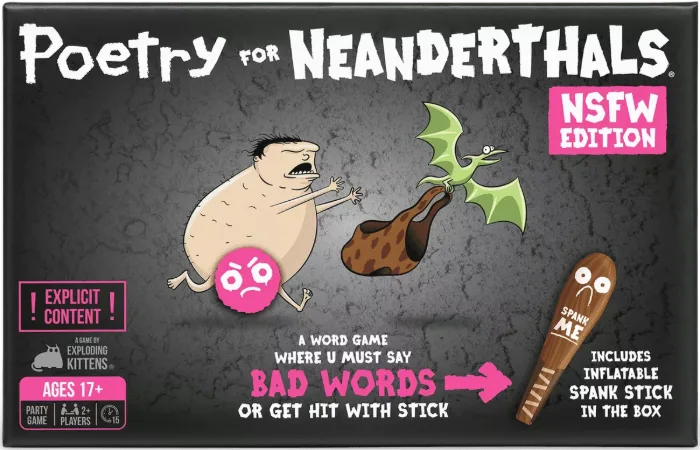 Poetry for Neanderthals: NSFW edition — board game played at Desi Bored Gamers, Singapore