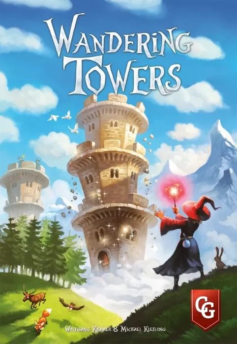 Wandering Towers — board game played at Desi Bored Gamers, Singapore