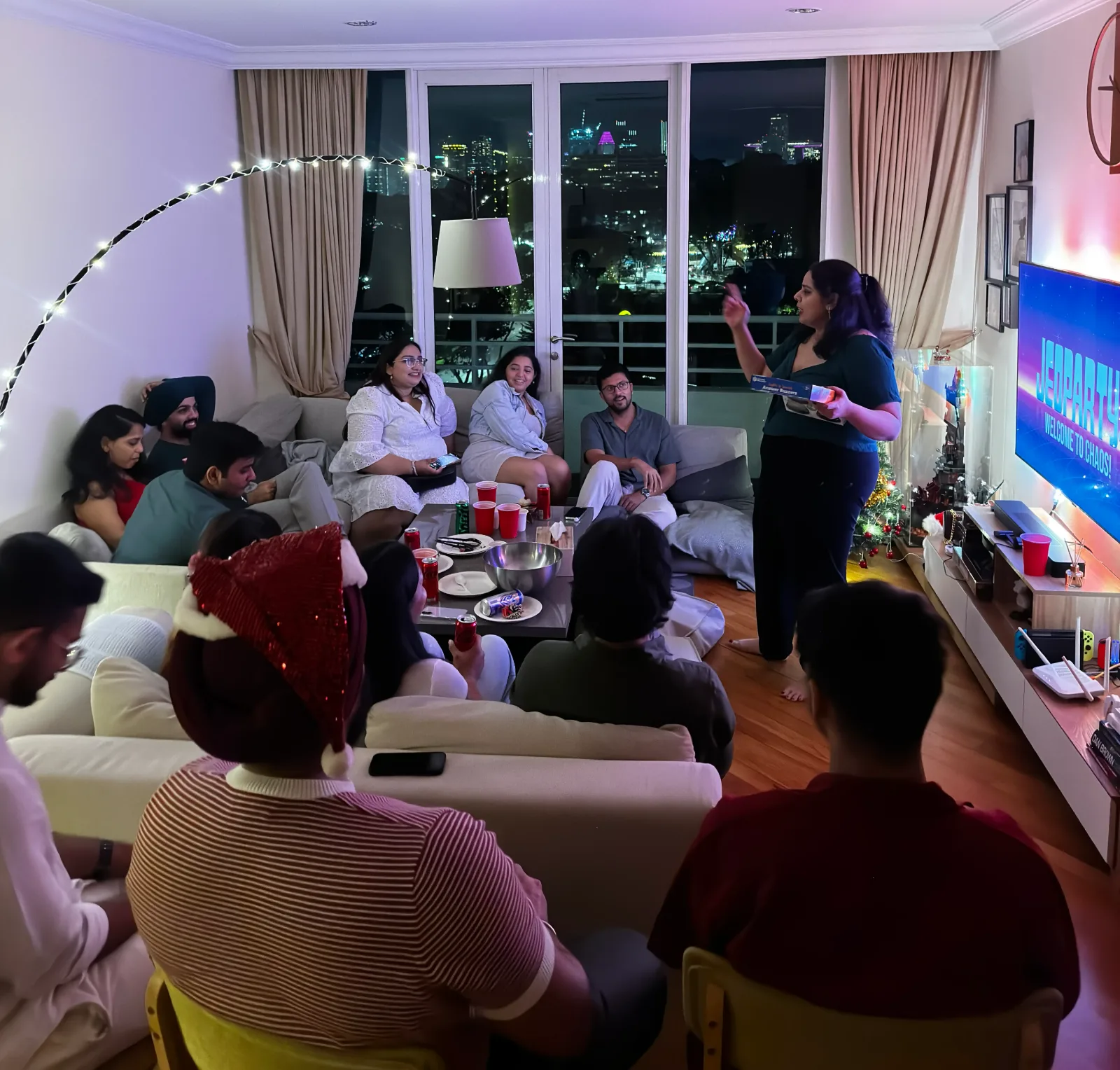 Jeopardy Quiz — board game night in Singapore with Desi Bored Gamers